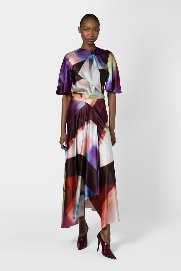 roksanda ilincic Designer Women's Silk Top in Multicolour