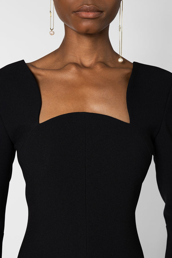 Roksanda Ilincic Designer Black Dress