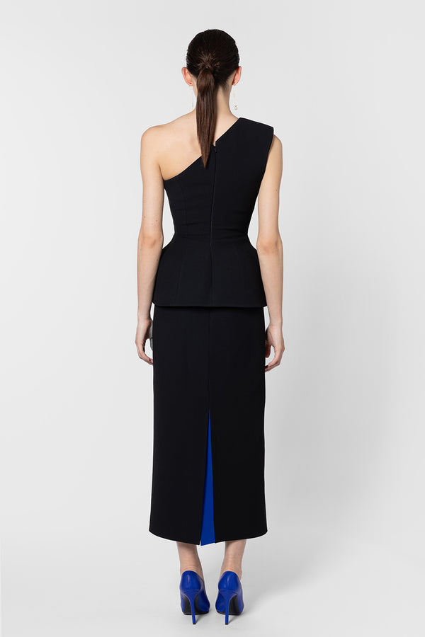 Roksanda Ilincic Designer Black Skirt