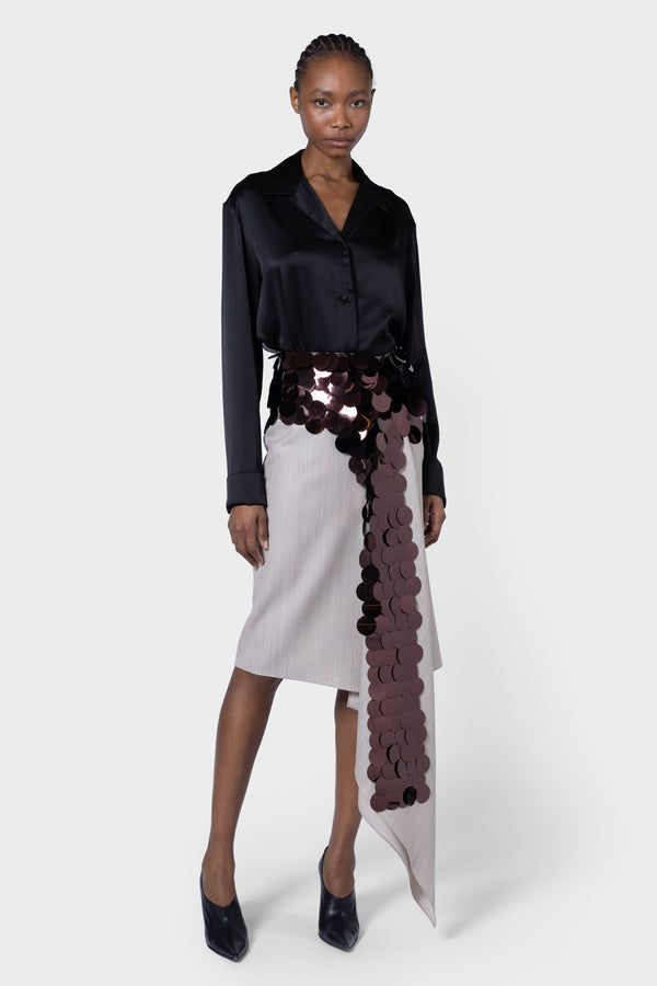 roksanda ilincic Designer Black Top