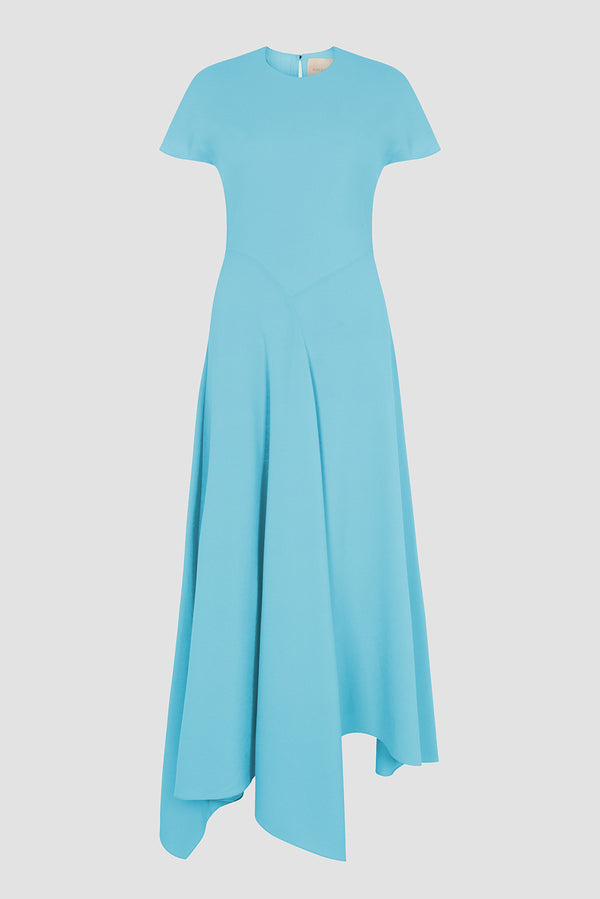 Roksanda Ilincic Designer Blue Dress