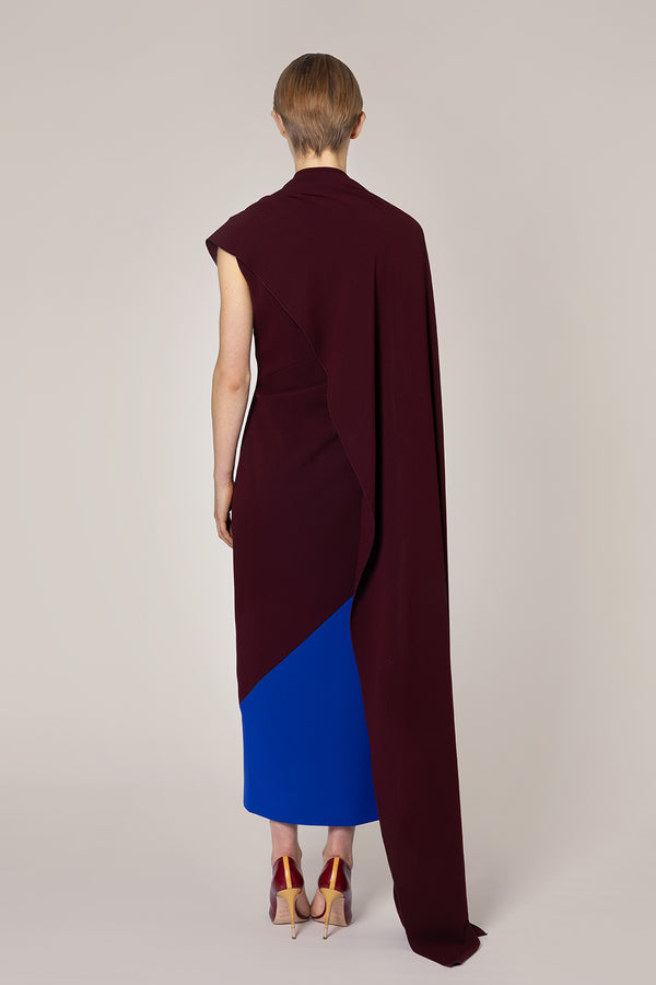 Roksanda Ilincic Designer Contrast Midi Dress