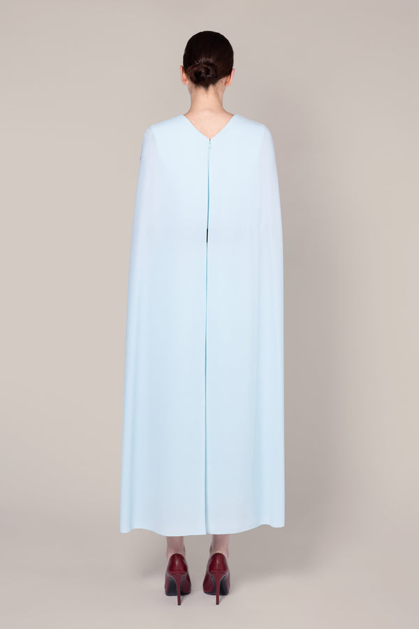 Roksanda Ilincic Designer Dress In Pastel Blue