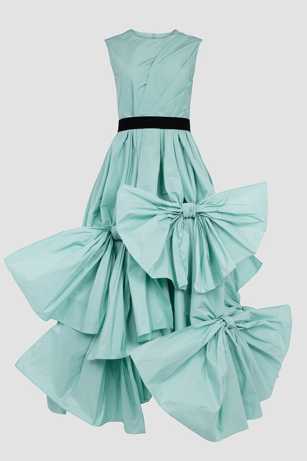 Roksanda Ilincic Designer Maxi Dress In Mint