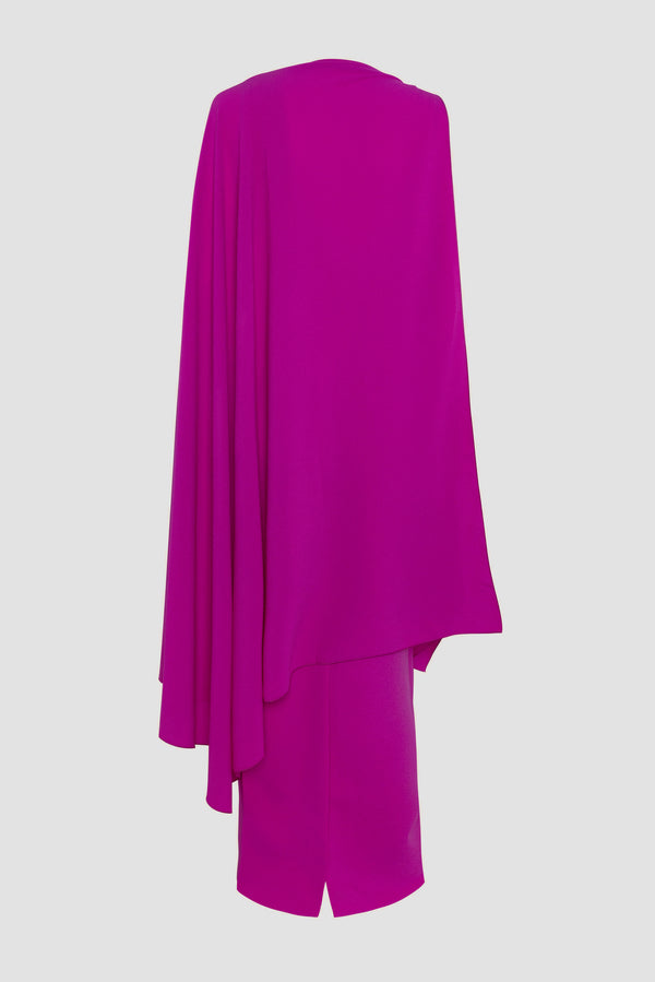 Roksanda Ilincic Designer Maxi Gown In Fuchsia