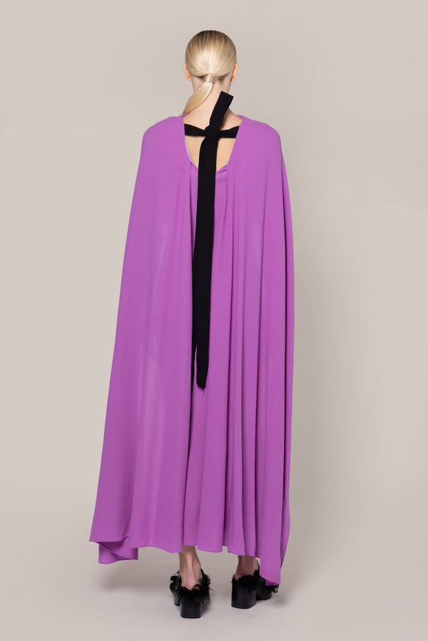Roksanda Ilincic Designer Maxi Gown In Lavender