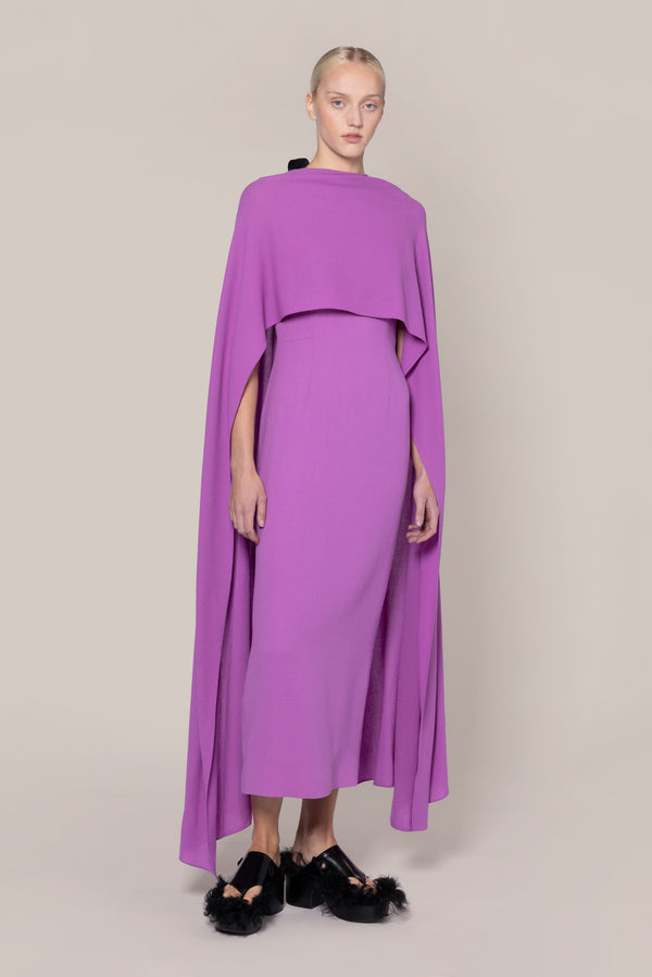 roksanda ilincic Designer Maxi Gown in Lavender