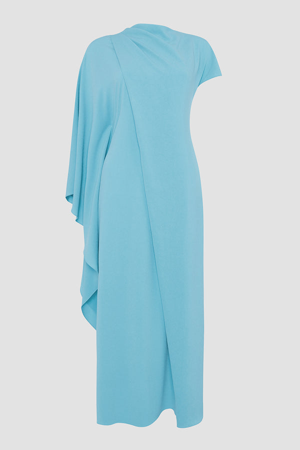 Roksanda Ilincic Designer Midi Dress In Blue