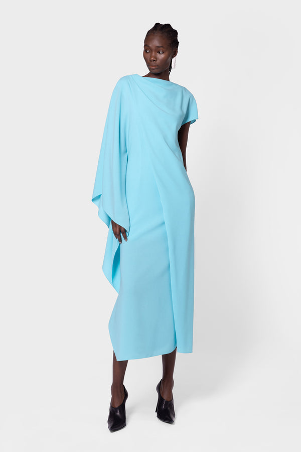 roksanda ilincic Designer Midi Dress in Blue