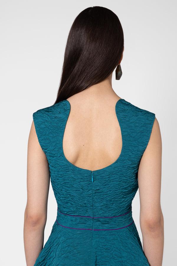 Roksanda Ilincic Designer Midi Dress In Green