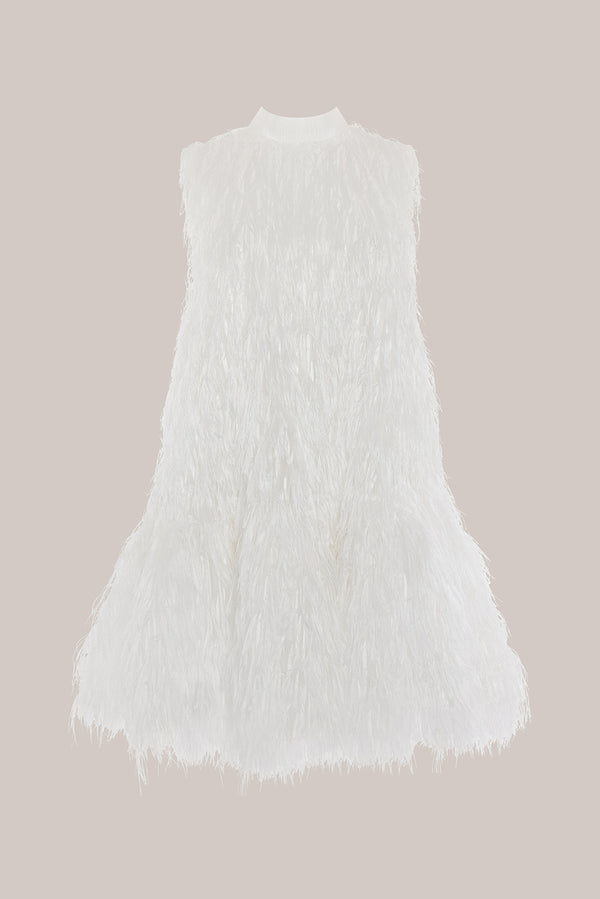 Roksanda Ilincic Designer Midi Dress In Ivory