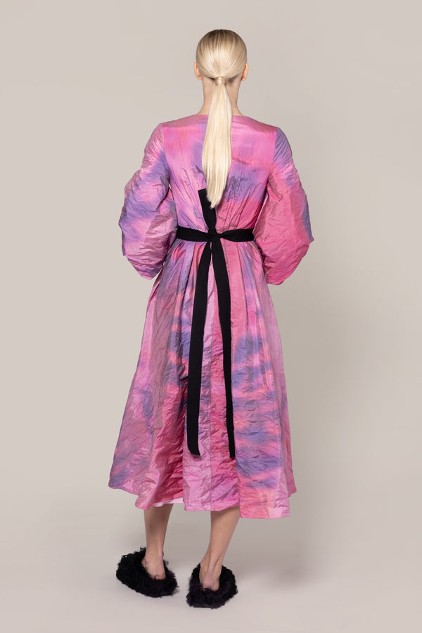 Roksanda Ilincic Designer Midi Dress In Pink