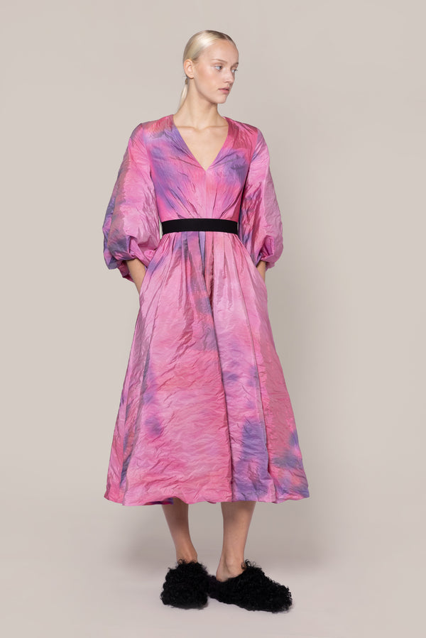 roksanda ilincic Designer Midi Dress in Pink