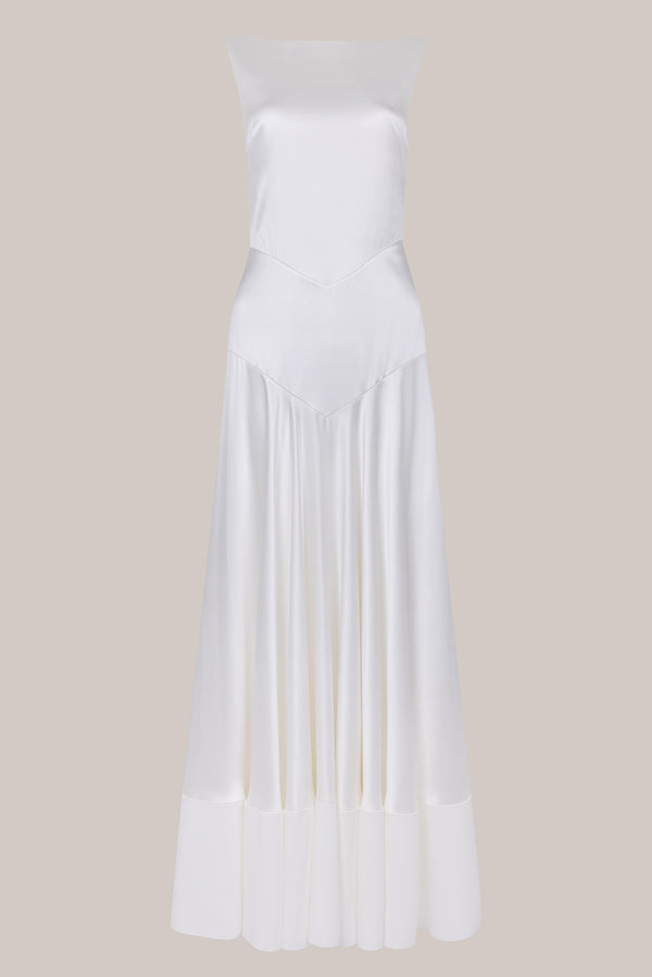 Roksanda Ilincic Designer Midi Dress In Silk