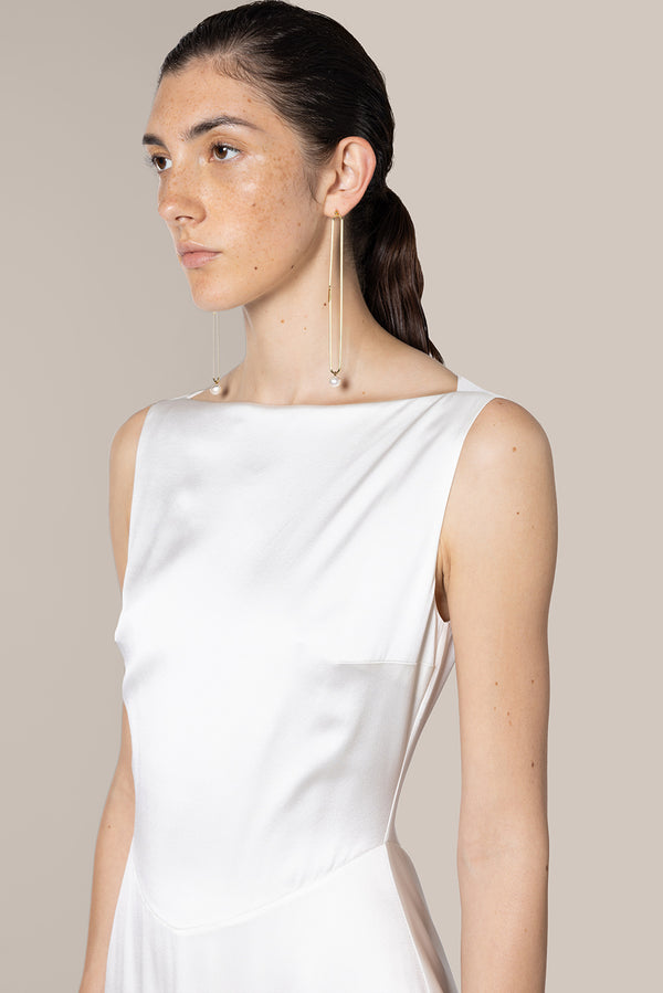 Roksanda Ilincic Designer Midi Dress In Silk