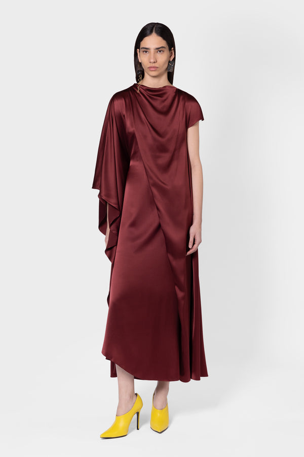 roksanda ilincic Designer Midi Dress in Silk
