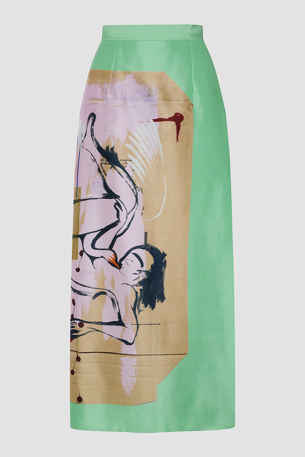 Roksanda Ilincic Designer Midi Skirt