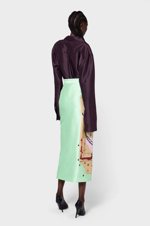 Roksanda Ilincic Designer Midi Skirt