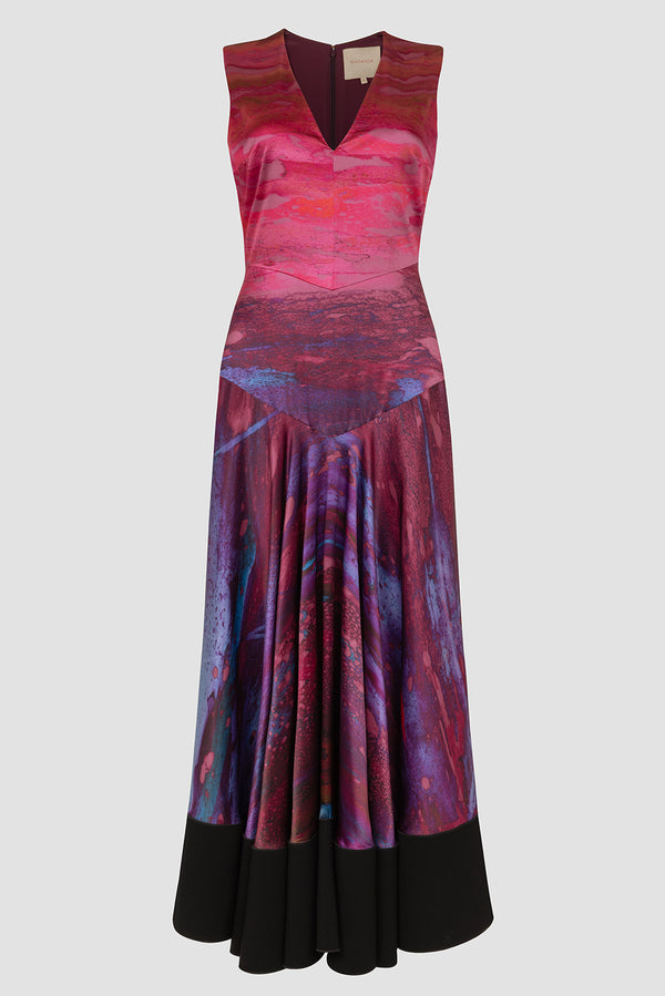 Roksanda Ilincic Designer Silk Dress