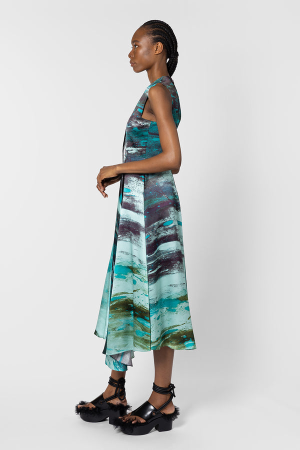 Roksanda Ilincic Designer Silk Dress