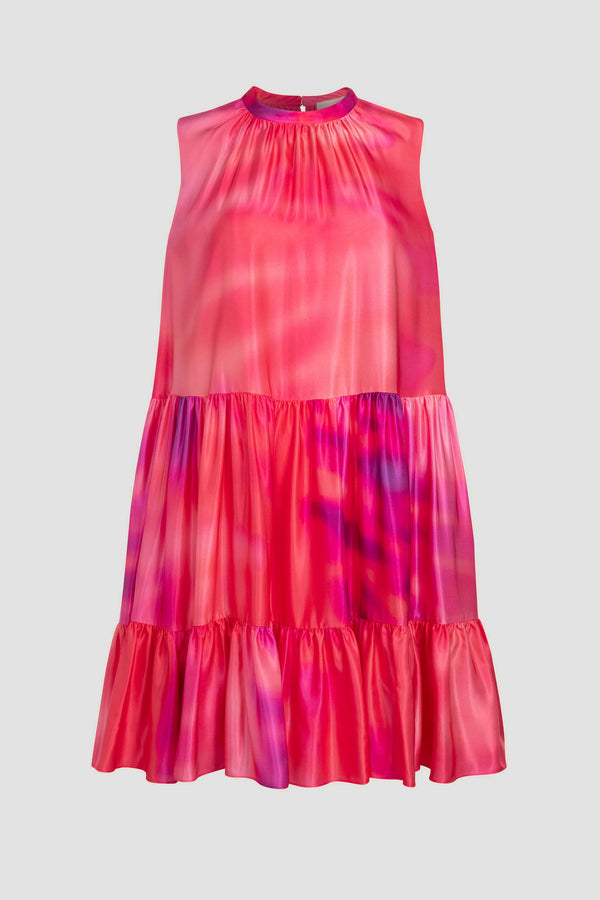 Roksanda Ilincic Designer Silk Dress In Pink