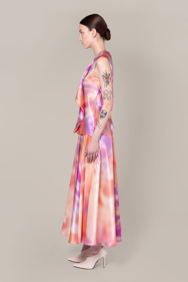 roksanda ilincic Designer Silk Skirt