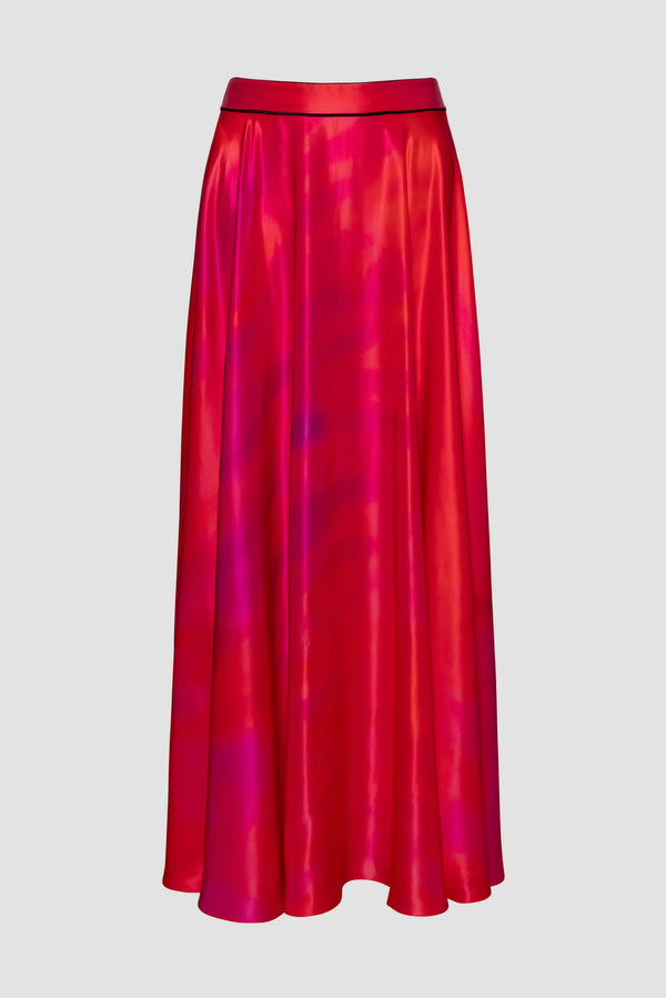 Roksanda Ilincic Designer Silk Skirt