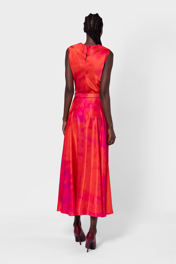 Roksanda Ilincic Designer Silk Skirt