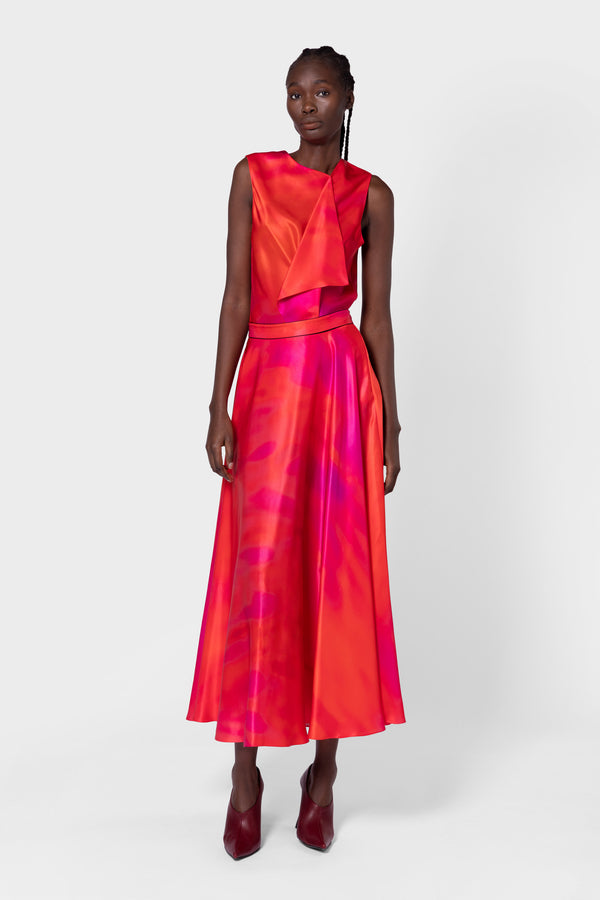 roksanda ilincic Designer Silk Skirt