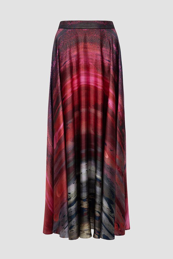 Roksanda Ilincic Designer Silk Skirt