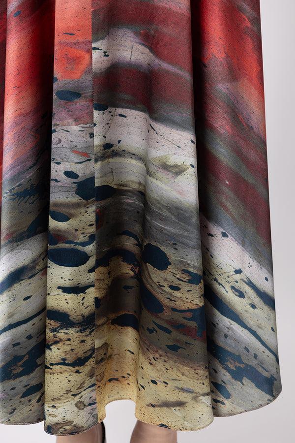 Roksanda Ilincic Designer Silk Skirt