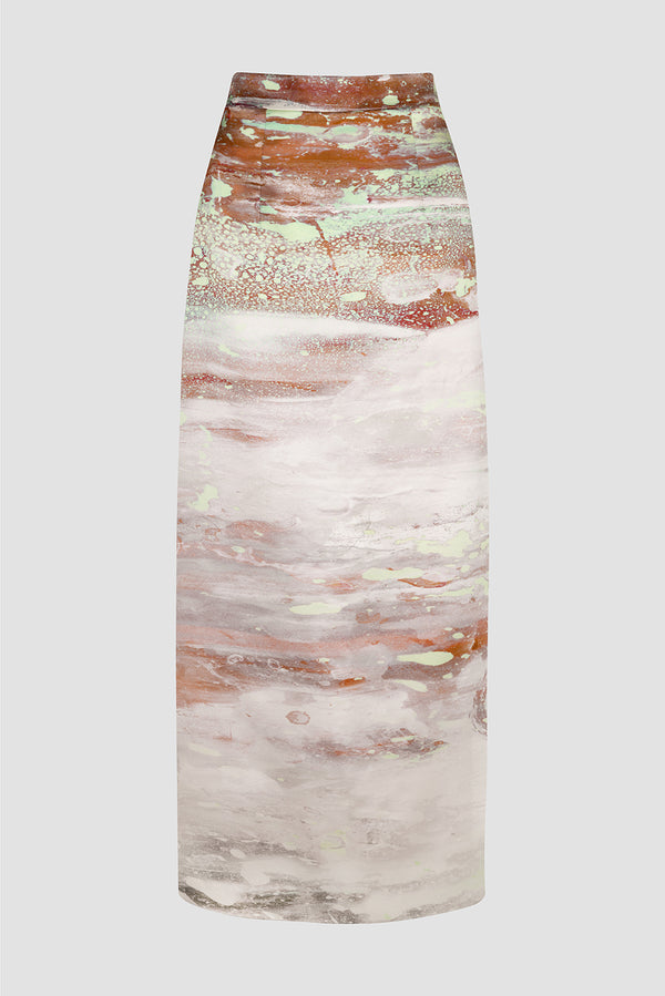 Roksanda Ilincic Designer Silk Skirt