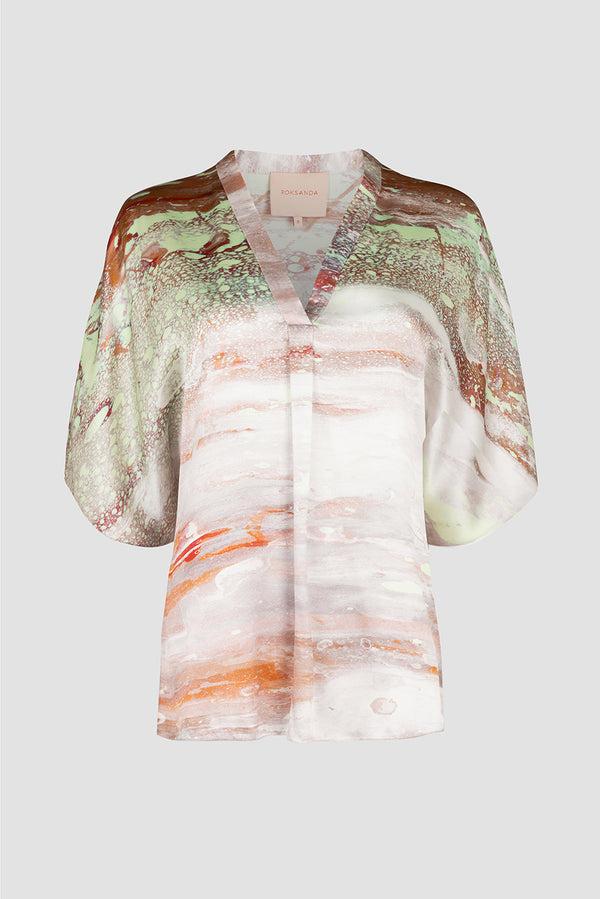 Roksanda Ilincic Designer Silk Top