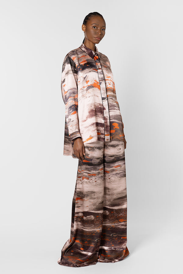 roksanda ilincic Designer Silk Trousers