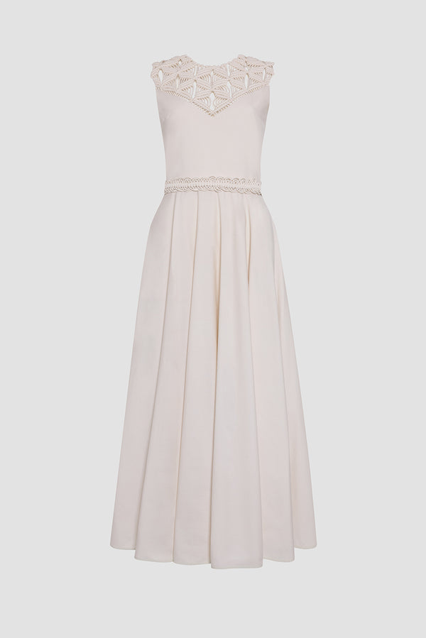 Roksanda Ilincic Designer White Dress