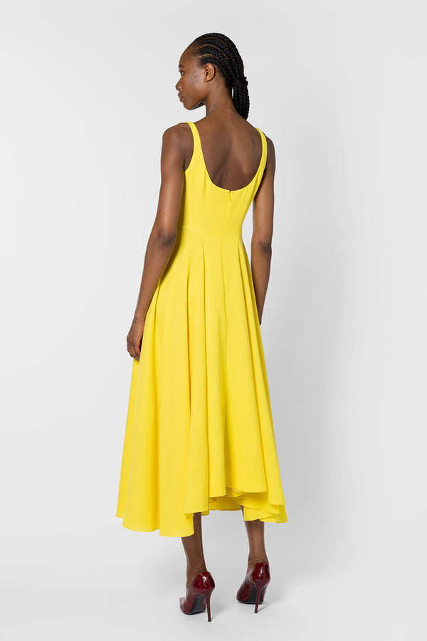 Roksanda Ilincic Designer Yellow Dress