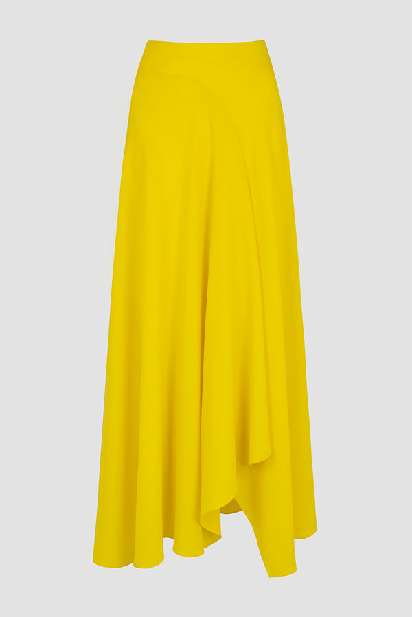 Roksanda Ilincic Designer Yellow Skirt
