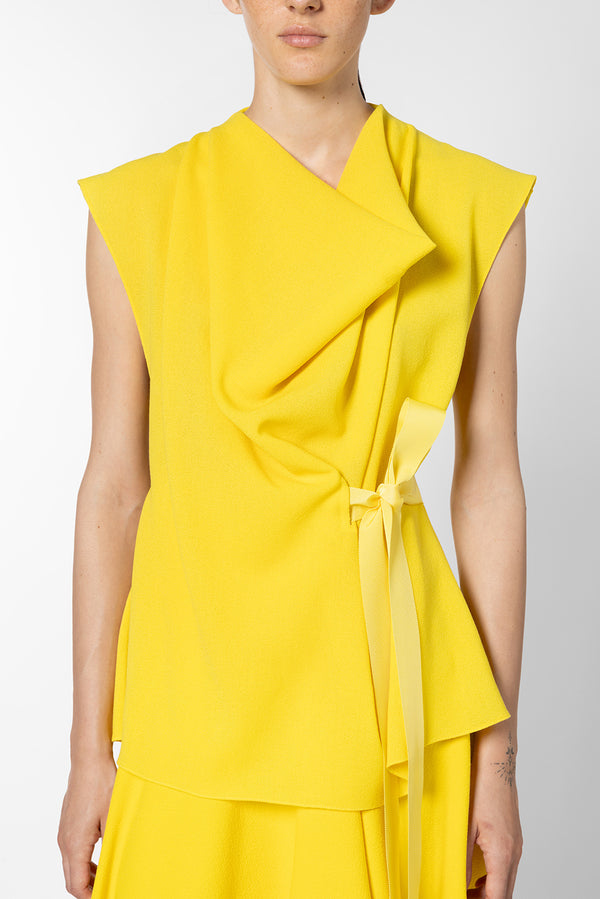 roksanda ilincic Designer Yellow Top