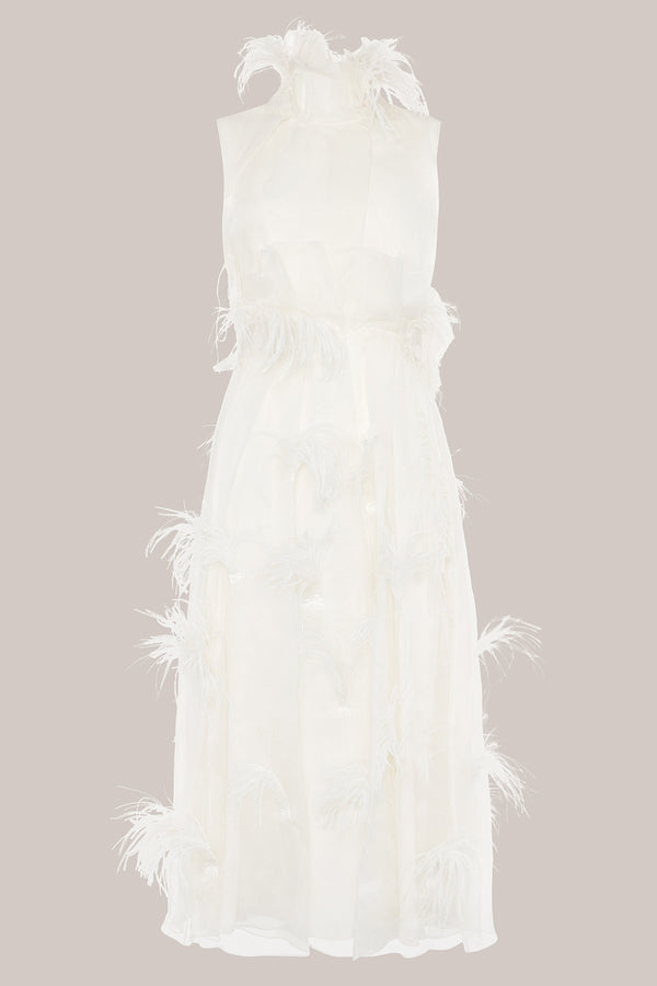 Roksanda Ilincic Ivory KAREA DRESS