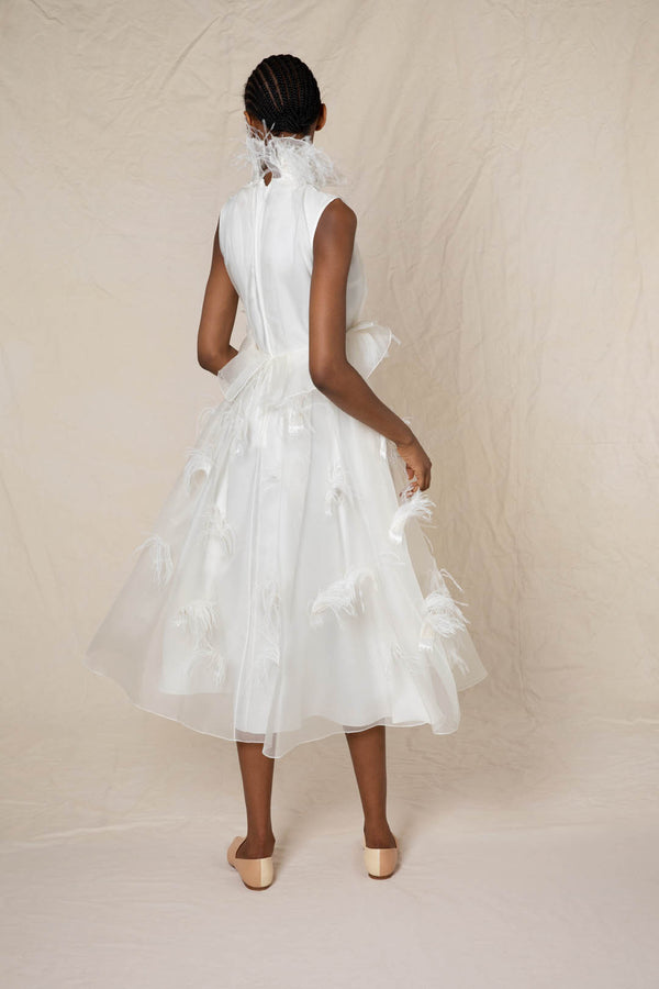 Roksanda Ilincic Ivory KAREA DRESS