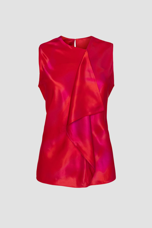 Roksanda Ilincic Women's Designer Silk Top In Red