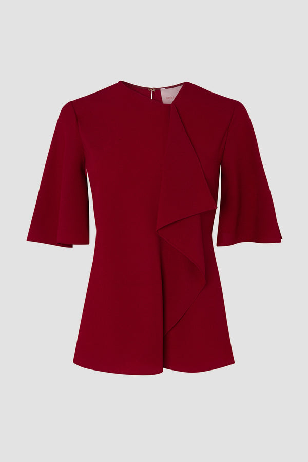 Roksanda Ilincic Women's Designer Top In Crimson