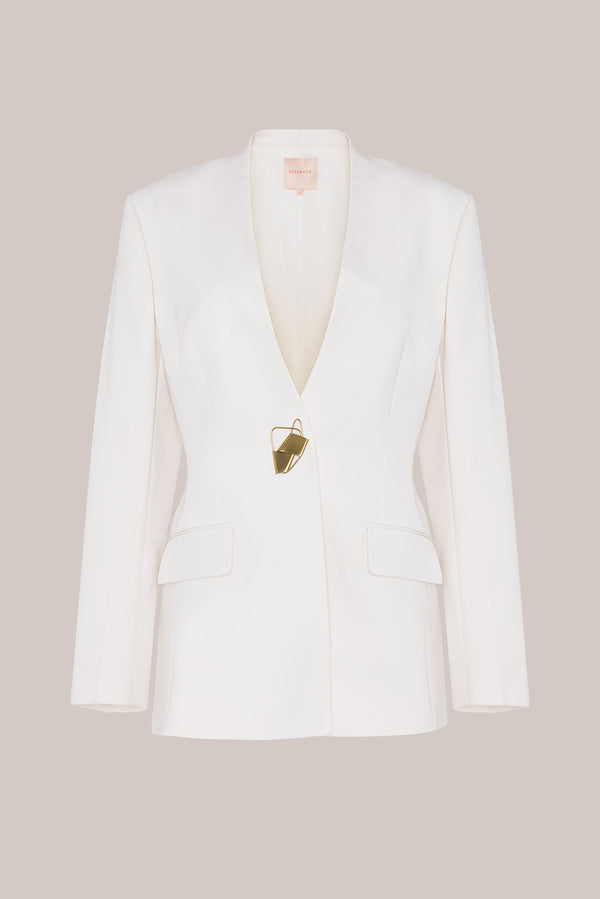 Roksanda Ilincic Women's Tailored Jacket In White