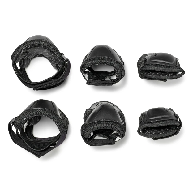 Rollerblade EVO PRO GEAR 3 PACK - Protection - Pads BLACK