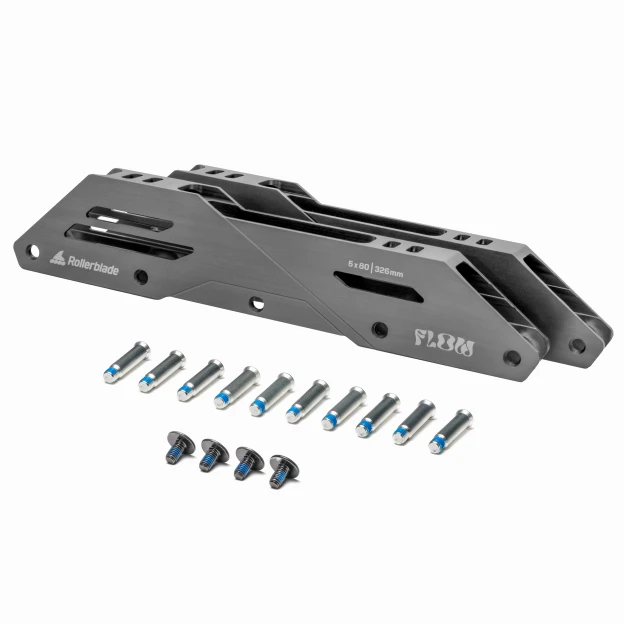 Rollerblade FLOW 5x80 FRAME - Gear - Frames SILVER MIST