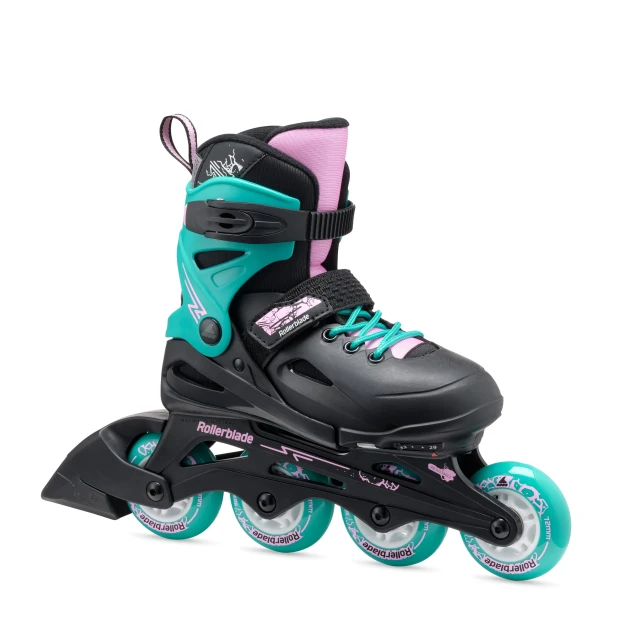 Rollerblade FURY Kids - Lifestyle - Fun BLACK/SEA GREEN