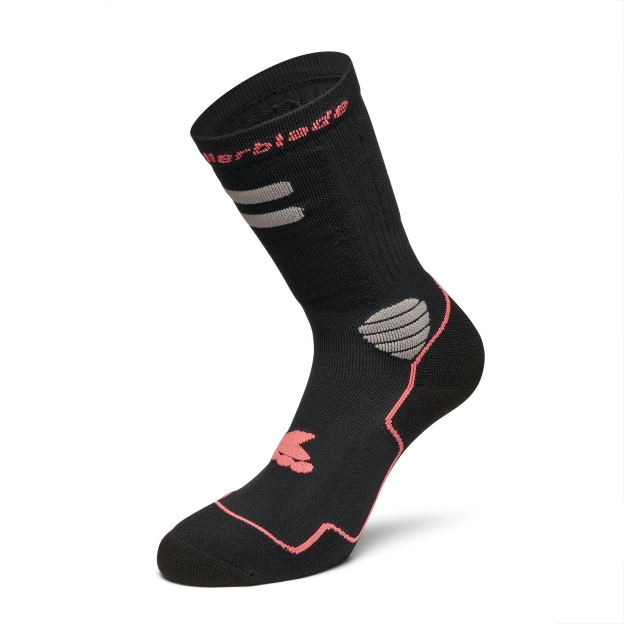 rollerblade HIGH PERFORMANCE SOCKS - Equipment - Socks BLACK/CORAL