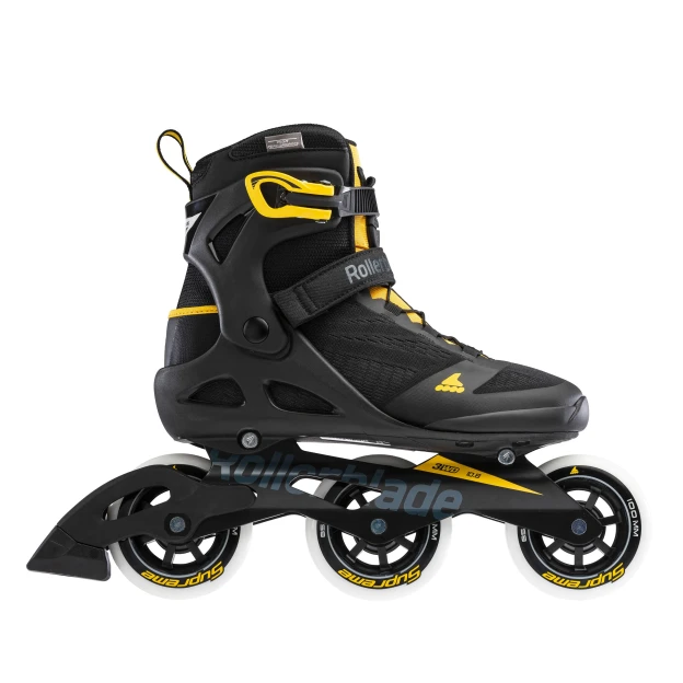Rollerblade MACROBLADE 100 3WD Men - Lifestyle - Fitness BLACK/SAFFRON YELLOW