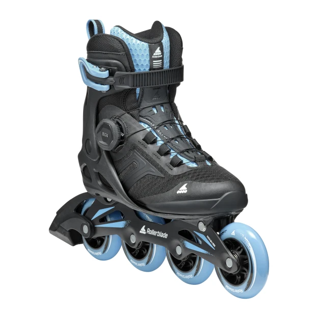 Rollerblade MACROBLADE 84 BOA W Women - Lifestyle - Fun BLACK/POWDER BLUE