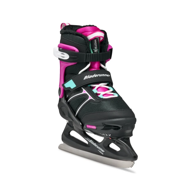 Rollerblade MICRO XT ICE G Kids - Ice - Fun BLACK/FUCHSIA